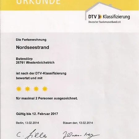 Daire Fewo-nordseestrand